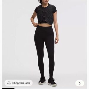 lululemon fast and free high rise tight 25"